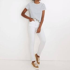 Madewell 10" High Rise Skinny Jeans New With Tags